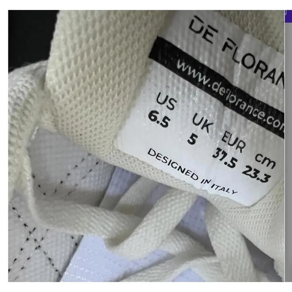 DF Cloudea™ 2.0 NEW Sneakers in White Tan & Black - 6.5